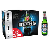 Beck's Blue Alcohol-Free Beer Bottles 15 x 275ml - McGrocer