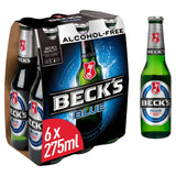 Beck's Blue Alcohol Free Beer Bottles x6 275ml - McGrocer