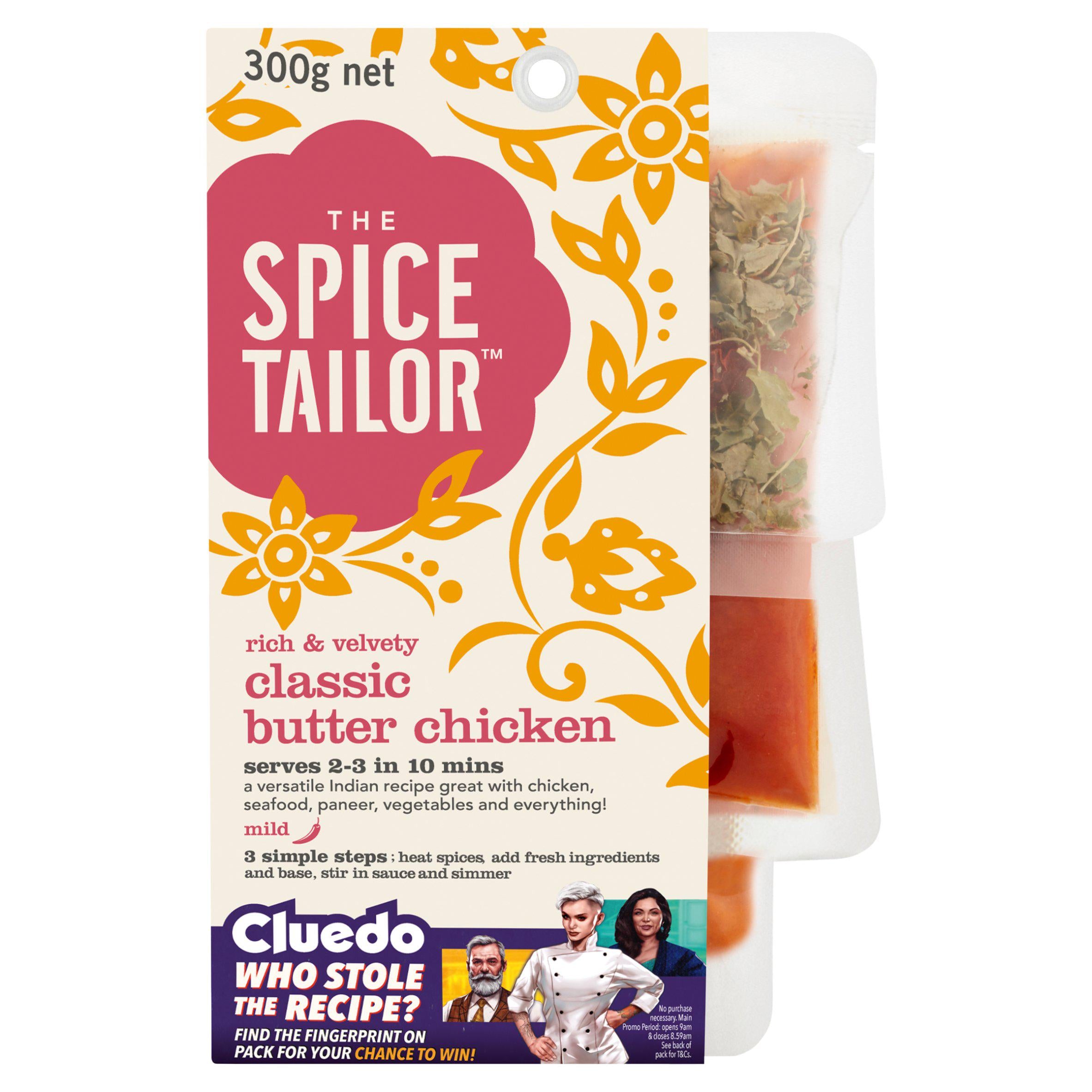 The Spice Tailor Classic Butter Chicken Indian Curry Sauce Kit 300g Indian Sainsburys