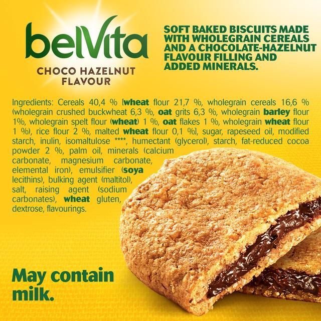 Belvita Choco Hazelnut Soft Bakes Breakfast Biscuits 5 x 40g - McGrocer