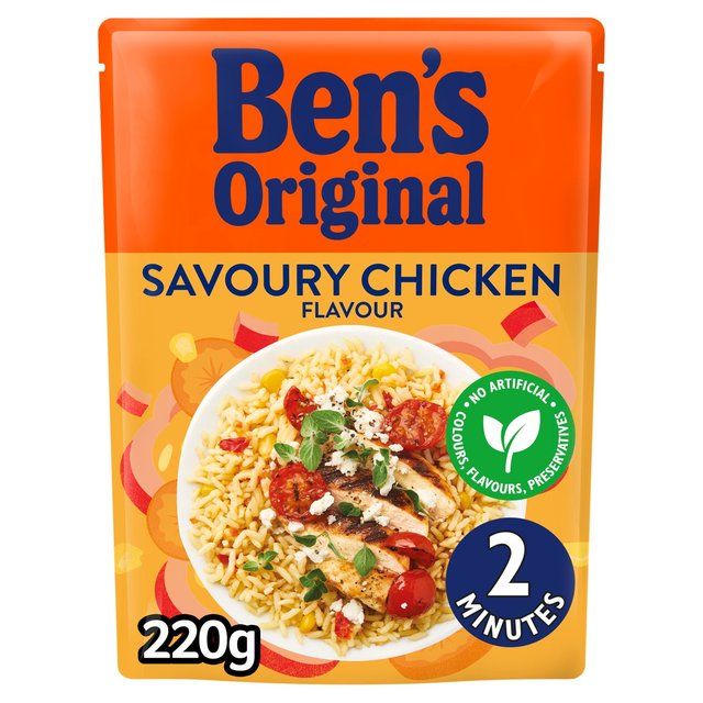 Ben's Original Savoury Chicken Microwave Rice 220g - McGrocer