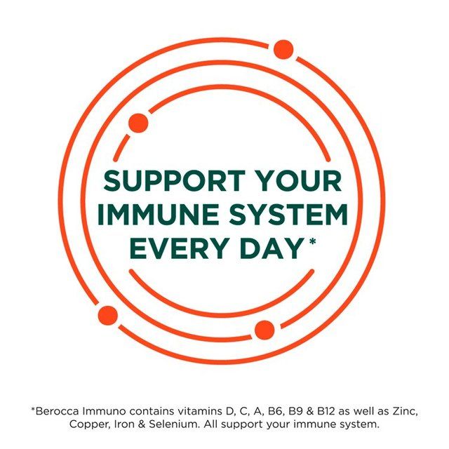 Berocca Immuno Orange Flavour Energy Immunity Vitamin Tablets 30 per pack - McGrocer