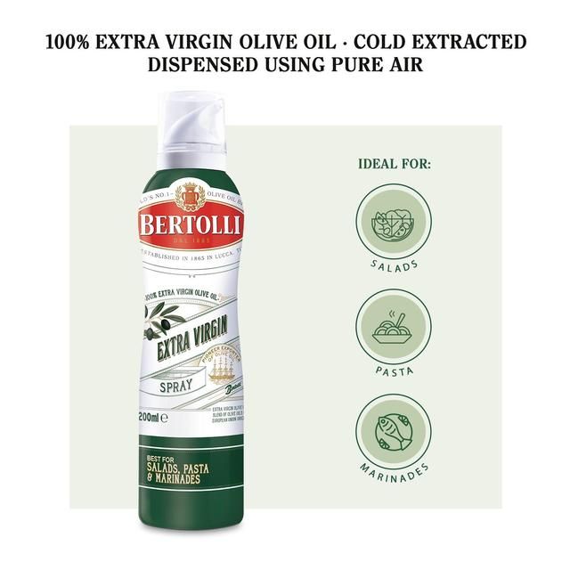 Bertolli Organic Extra Virgin Olive Oil Spray 200ml - McGrocer