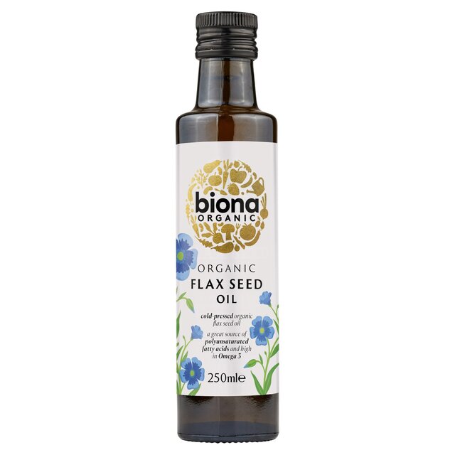 Biona Organic Cold Pressed Flax Seed Oil 250ml - McGrocer