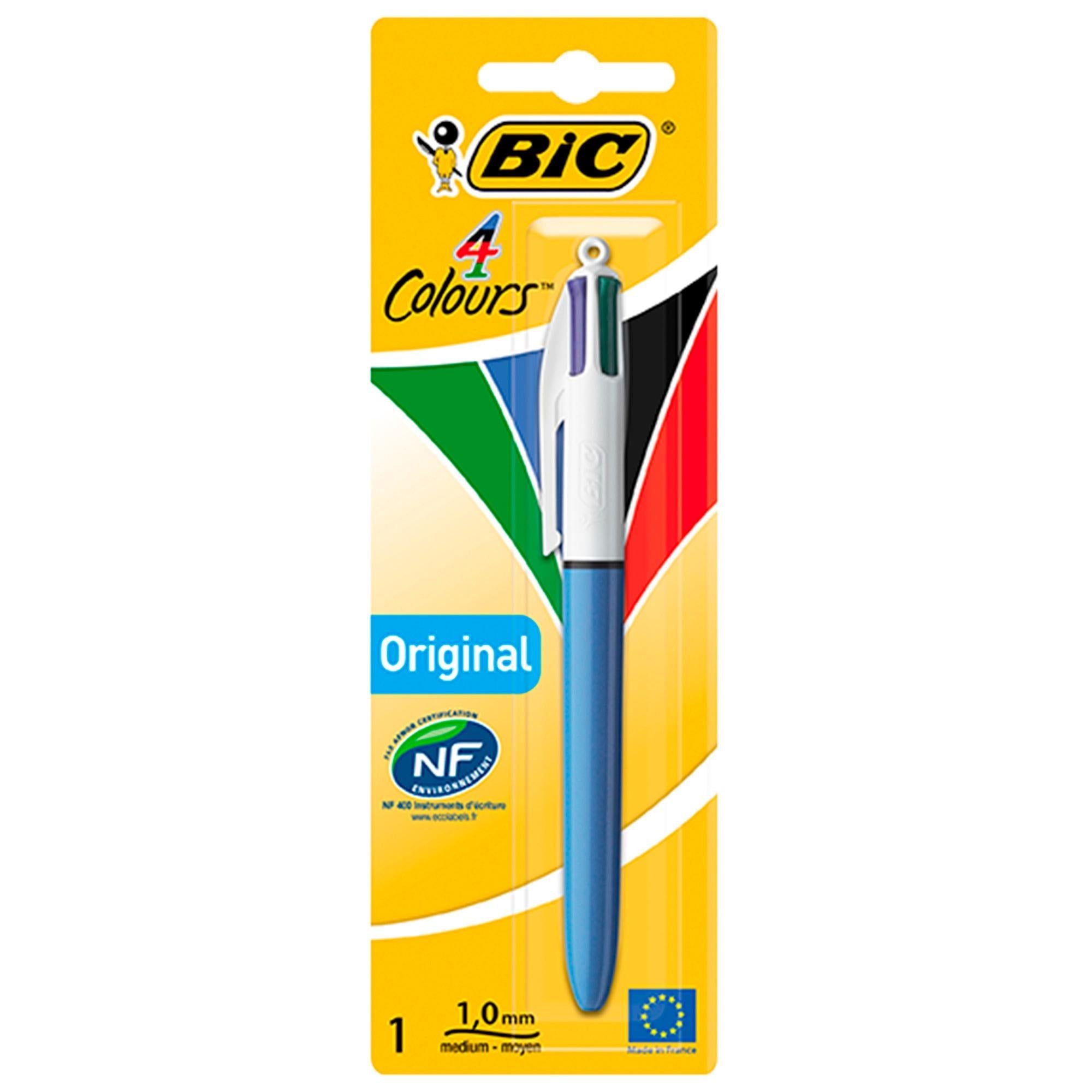 BIC 4 Colours Original Ball Pen 1 Pack - McGrocer