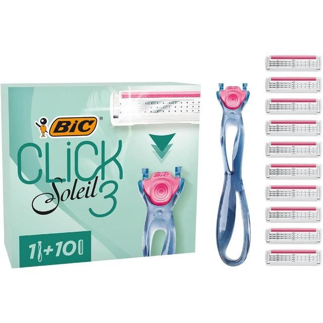 BIC Click 3 Soleil Bundle Pack 10 per pack - McGrocer