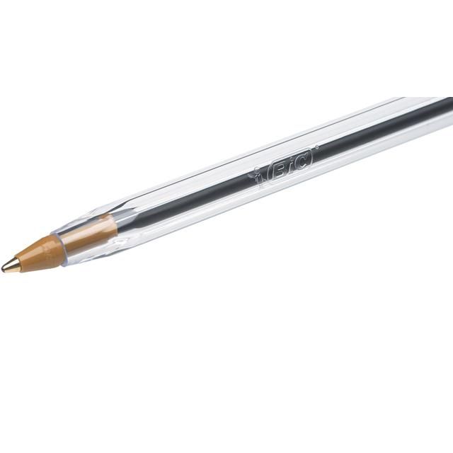 BIC Cristal Original Ballpoint Pens Black Box of 10 10 per pack - McGrocer