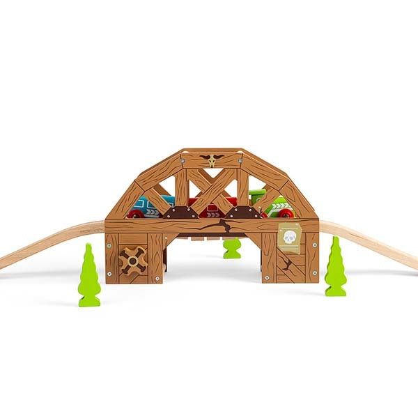 Bigjigs Rail Wooden Rickety Bridge Train Set Accessory - McGrocer