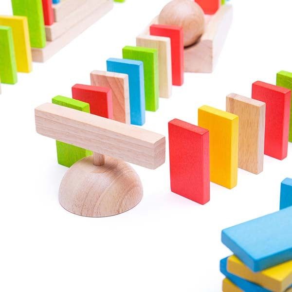 Bigjigs Toys Domino Run Game - McGrocer