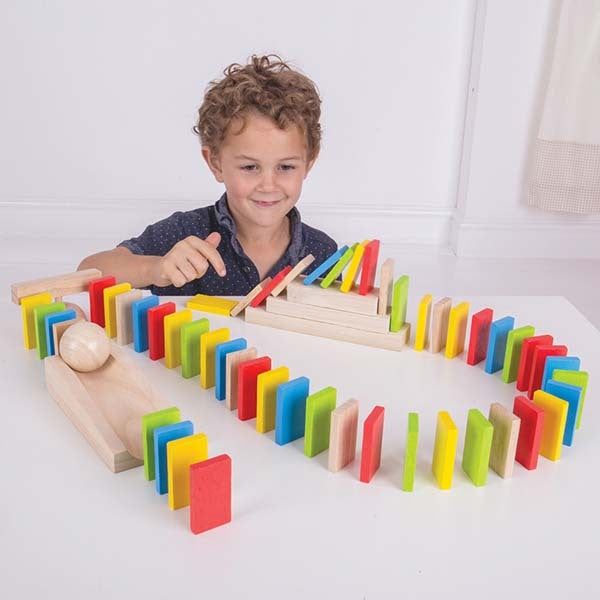 Bigjigs Toys Domino Run Game - McGrocer