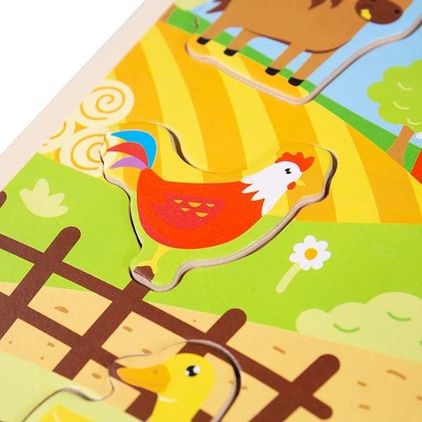 Bigjigs Toys Farm Sounds Puzzle - McGrocer