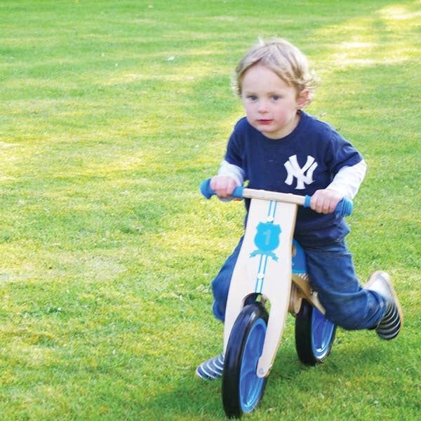 Bigjigs Toys My First Balance Bike - Blue - McGrocer