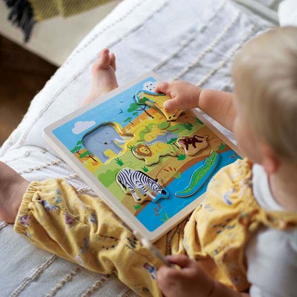 Bigjigs Toys Safari Sound Puzzle - McGrocer