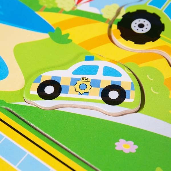 Bigjigs Toys Transport Sound Puzzle - McGrocer