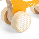 Bigjigs Toys Wooden Push Along Bear - McGrocer