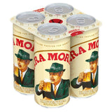 Birra Moretti Lager Beer Cans 4 x 440ml - McGrocer