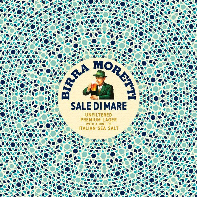 Birra Moretti Sale Di Mare Unfiltered Lager Beer Bottle 4x330ml 4 x 330ml - McGrocer