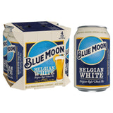 Blue Moon Belgian White American Craft Wheat Beer 4 x 330ml - McGrocer