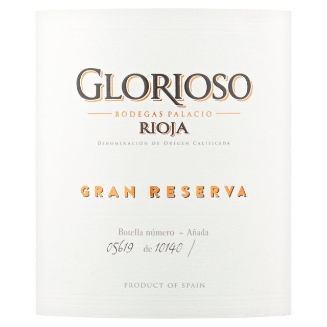 Bodegas Palacio Glorioso Gran Reserva 75cl - McGrocer