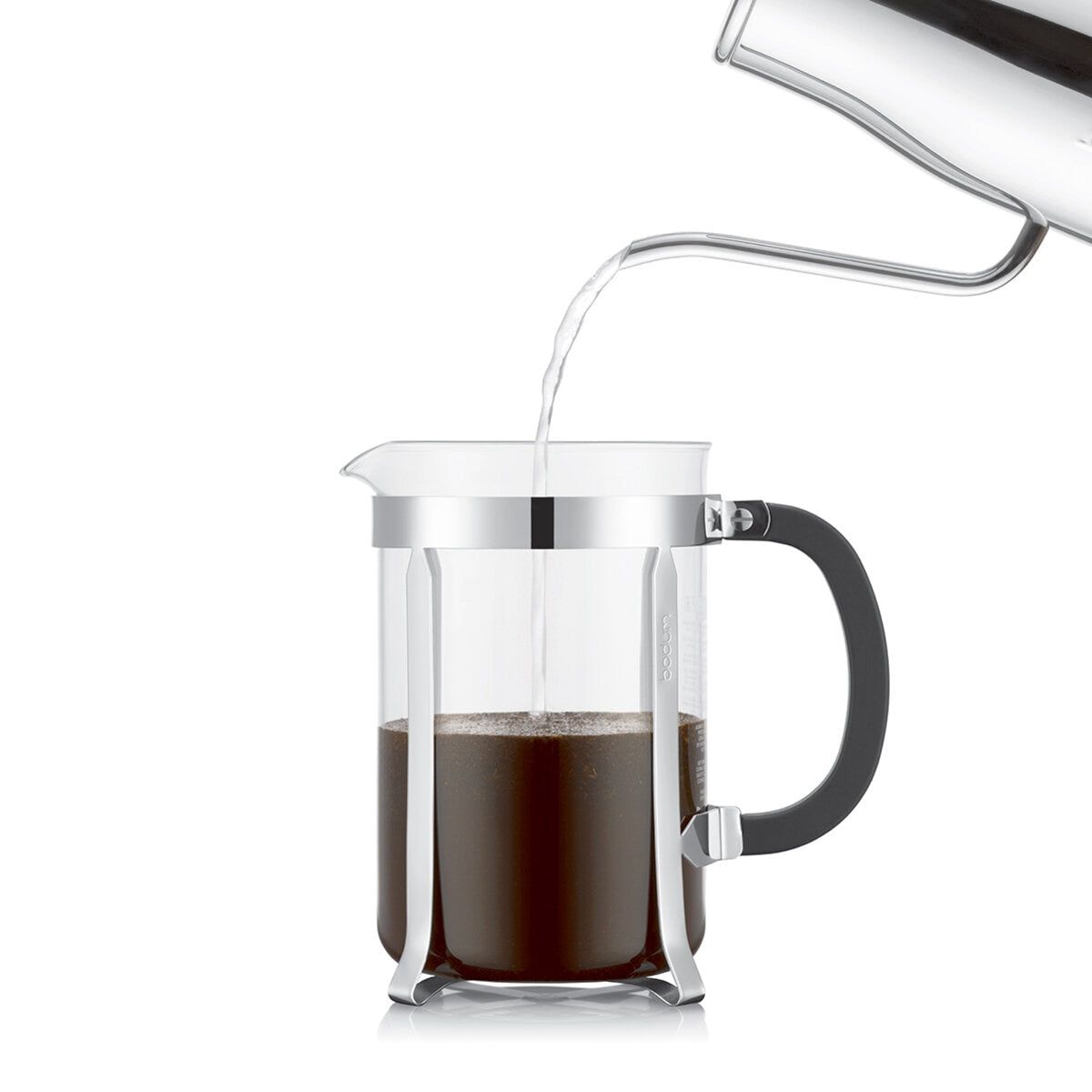 Bodum Chambord Cafetiere (12 Cup/1.5L) - Chrome - McGrocer