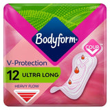 Bodyform Ultra Long Sanitary Towels 12 per pack - McGrocer