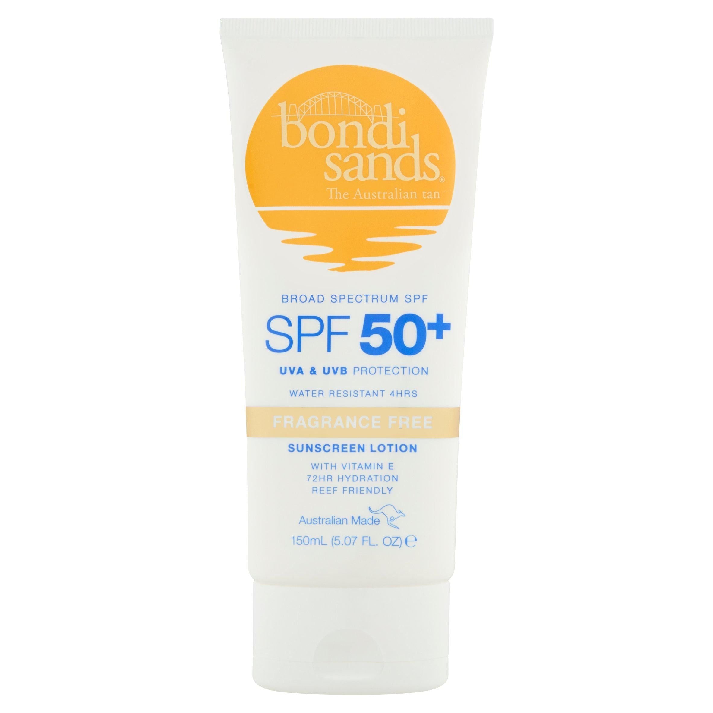 Bondi Sands SPF 50+ Fragrance Free Sunscreen Lotion 150ml - McGrocer