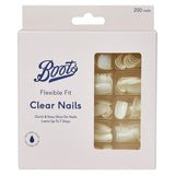 Boots Clear Nails - Long Square 200 pk - McGrocer