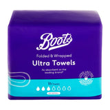 Boots Everyday Ultra Towels Normal 16s - McGrocer