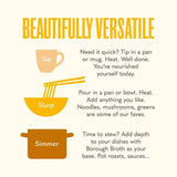 Borough Broth Co. Free-Range Organic Chicken Bone Broth Large Pack 1kg