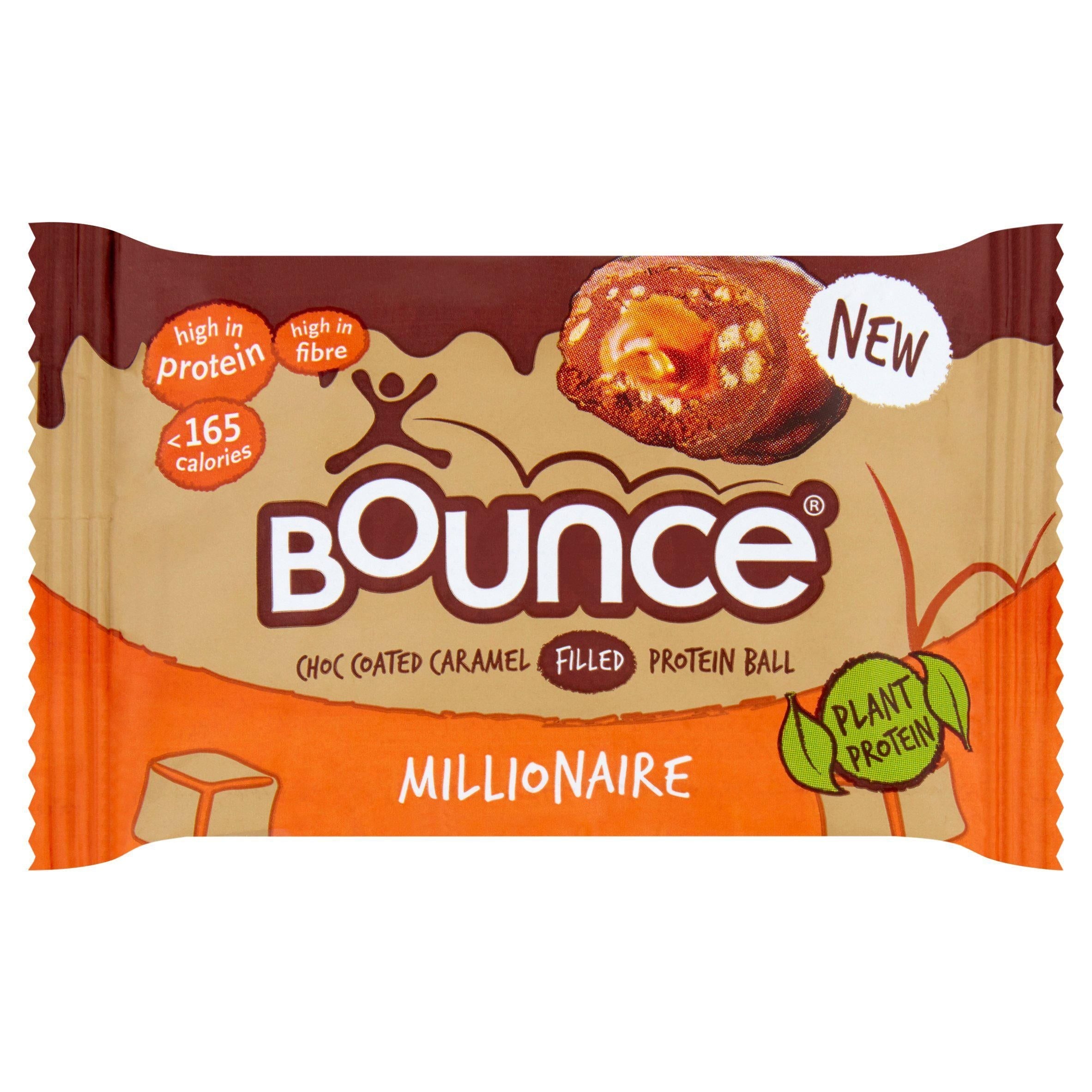 Bounce Caramel Millionaire Protein Ball 40g - McGrocer