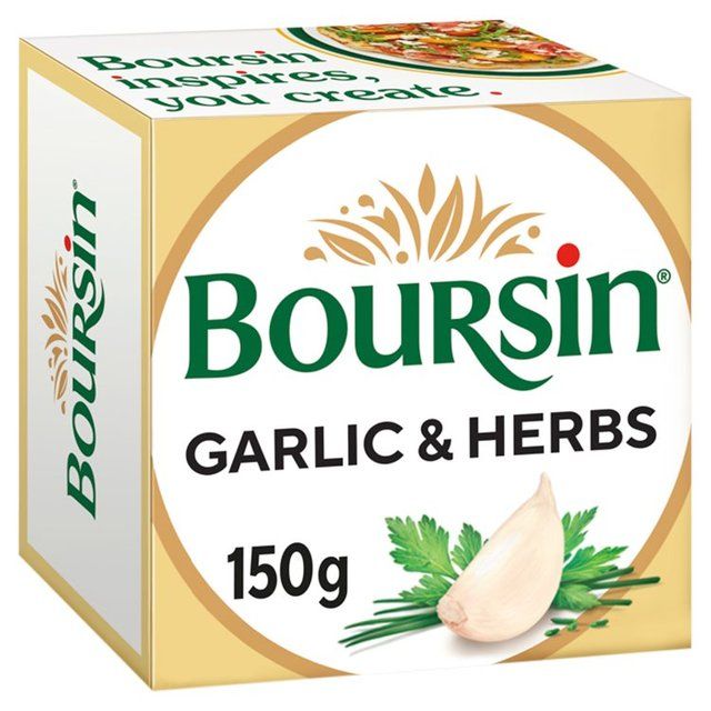 Boursin Garlic & Herbs Soft French Cheese 150g