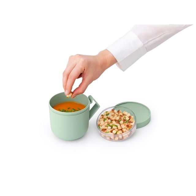 Brabantia Make & Take Soup Mug 0.6L Jade Green