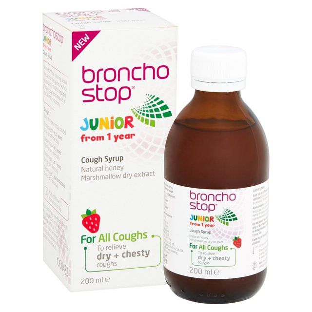 BronchoStop Junior Cough Syrup 200ml