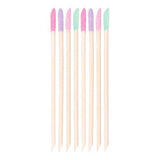 Brushworks Cuticle Crystal Sticks - 8 Pack