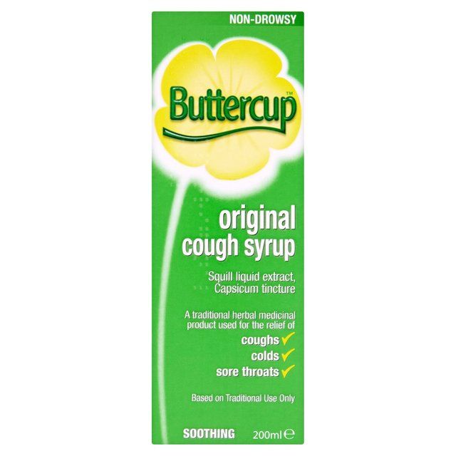 Buttercup Original Cough Syrup 200ml