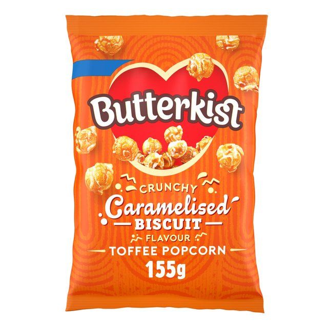 Butterkist Caramelised Biscuit Toffee Popcorn 155g