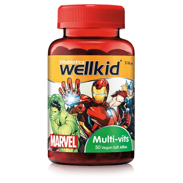 Vitabiotics Wellkid Marvel Multi-Vits Vegan 50 Jellies GOODS Superdrug