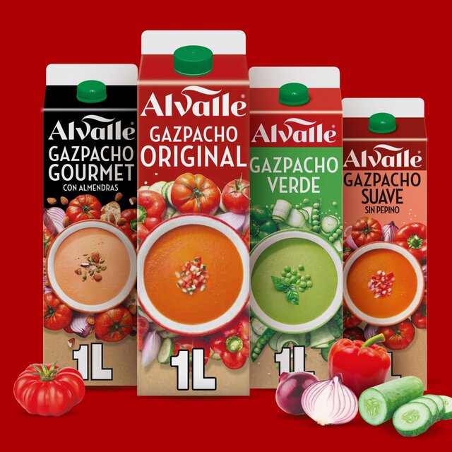 Alvalle Gazpacho Original Vegetable Soup 1L - McGrocer