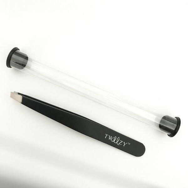Tweezy Precision Tweezer Stainless Steel with Storage GOODS Superdrug