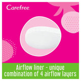 Carefree Breathable Pantyliners with Aloe Single Wrapped 20 per pack - McGrocer