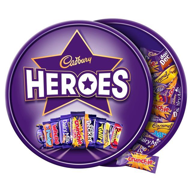 Cadbury Heroes Chocolate Tub 550g