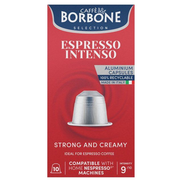 Caffe Borbone Espresso Intensity 9 Nespresso Compatible Capsules 10 per pack