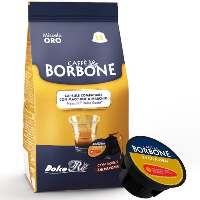 Caffe Borbone Oro Intensity 7 Dolce Gusto Compatible 15 per pack