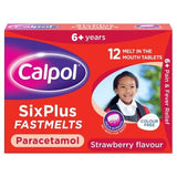Calpol 6+ Years Fastmelts Colour & Sugar Free 12s