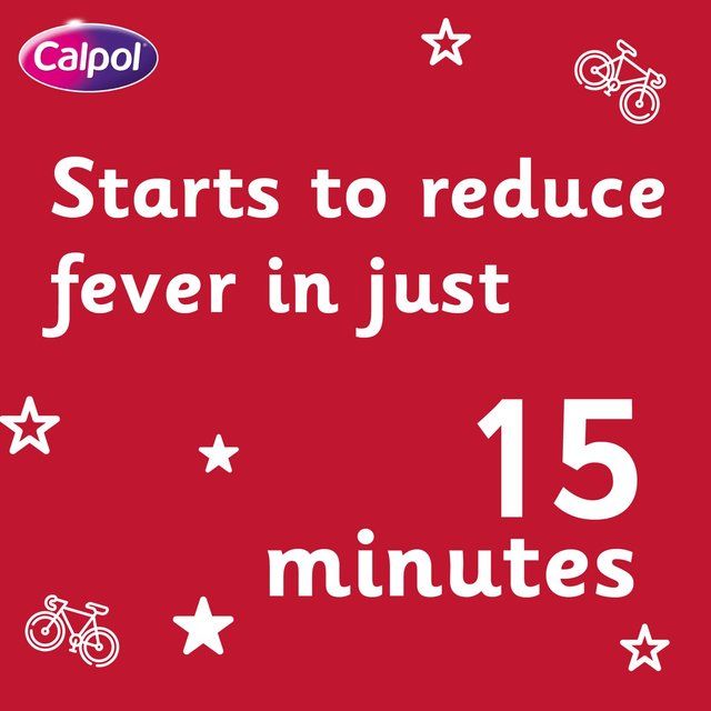Calpol SixPlus Fastmelts Tablets Strawberry 6+ Years 12 per pack