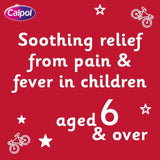 Calpol SixPlus Fastmelts Tablets Strawberry 6+ Years 12 per pack