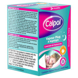 Calpol Vapour Plug & Nightlight + 3 Refill Pads Lavender & Chamomile
