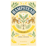 Camomile Infusion Organic Hampstead Tea 20 per pack