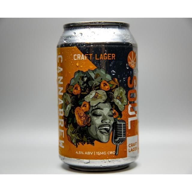 Cannabrew Soul Czech Pilsner x Craft American Lager 330ml