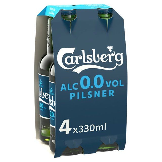 Carlsberg Alcohol Free Lager Beer 4 x 330ml